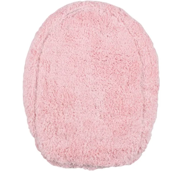 Mercer41 Tufted Extra Soft Machine Washable Toilet Lid Cover