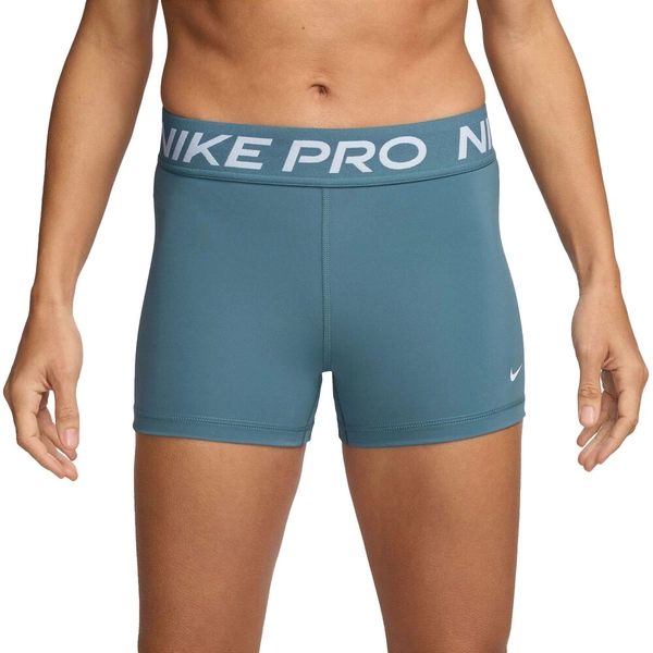 Nike Pro Womens 365 Dri-FIT 3 Inch Short Tights Blue L
