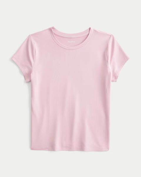Seamless Fabric Crew Baby Tee