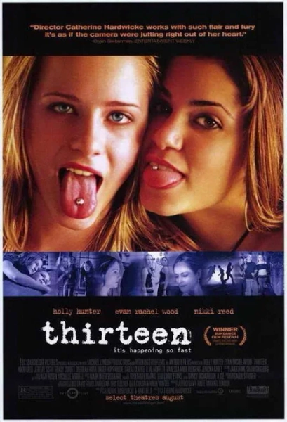 Thirteen Movie Evan Rachel Woo Nikki Reed Wall Decor Print Poster