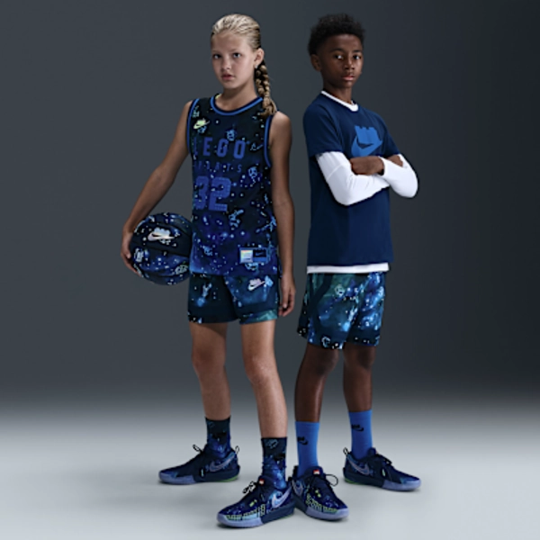 Nike x LEGO® Collection Big Kids' Dri-FIT Crossover Shorts