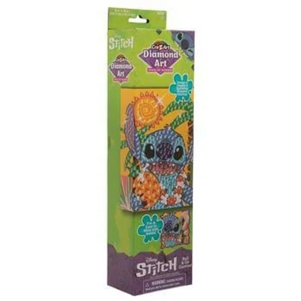 Cra-Z-Art Disney Stitch Chunky Gem by Number Kit
