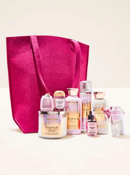 Champagne Toast Iconic 9-piece Bundle Gift Set