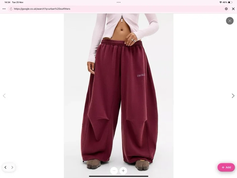 iets frans... Big Sid Joggers