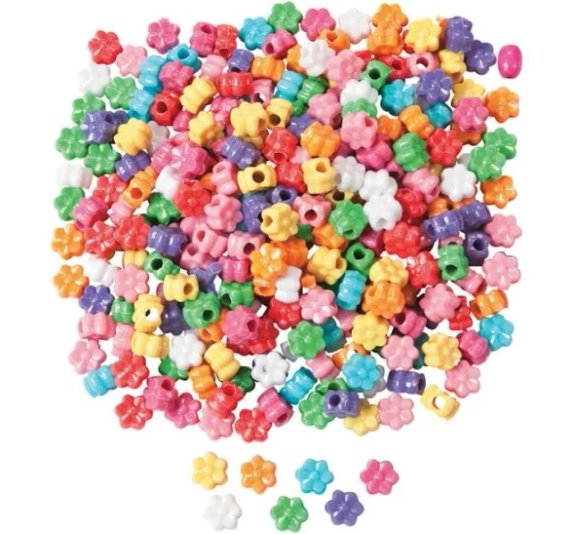 Fabulous Flower Pony Beads