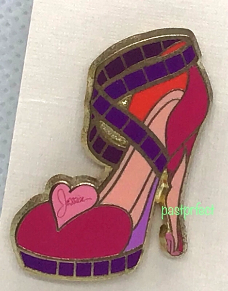 Disney Pin Jessica Shoe Part of Booster Diva Set Roger Rabbit WDW 2014 AUTHENTIC