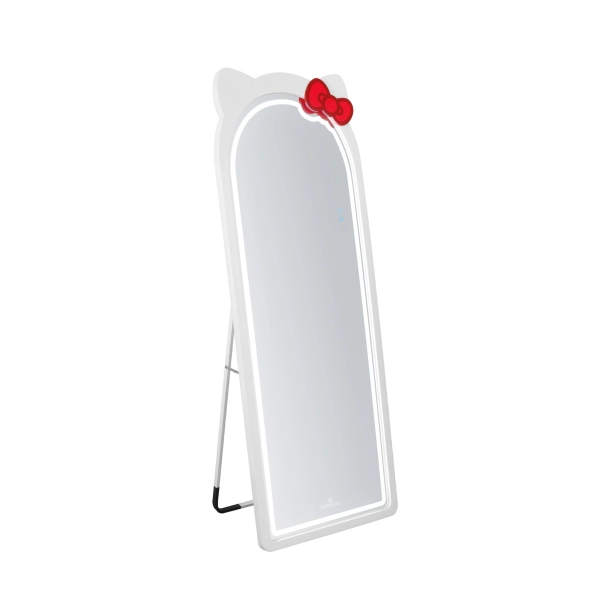IMPRESSIONS VANITY · COMPANY Hello Kitty Arch RGB Full Length Makeup Mirror with Cool and RGB Rainbow Lighting, Touch Sensor | Wayfair