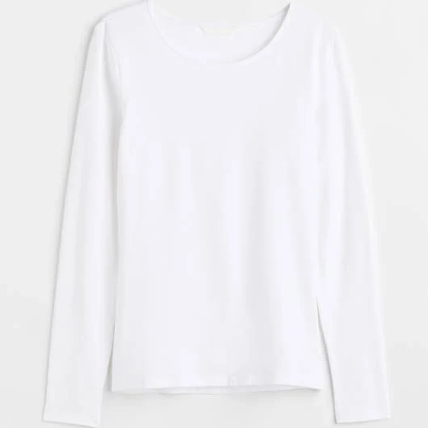 H&M Ladies Long-Sleeved Jersey Top