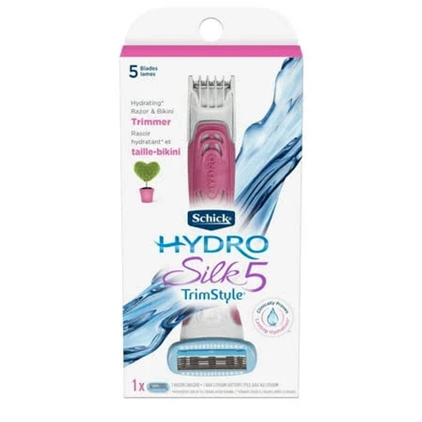 Schick Hydro Silk TrimStyle Razor + Bikini Trimmer