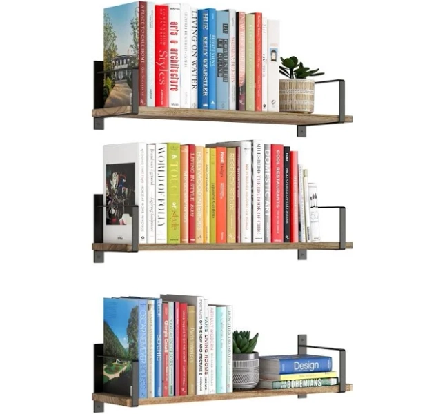 Wallniture Toledo Floating Shelves Set of 3