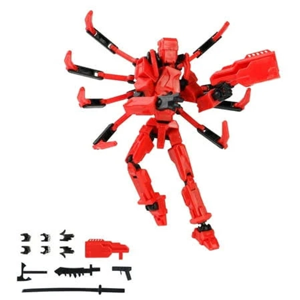 T13 Action Figure 3D Printed Robo 13