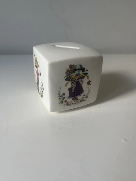 Vintage Children’s Square 1970s Moneybox