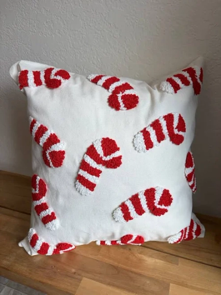 Christmas Tufted Throw Pillow Covers