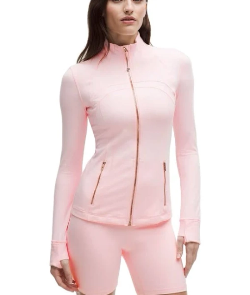 Lululemon Define Women Jacket - Pink Pearl/rose Gold/rose Gold