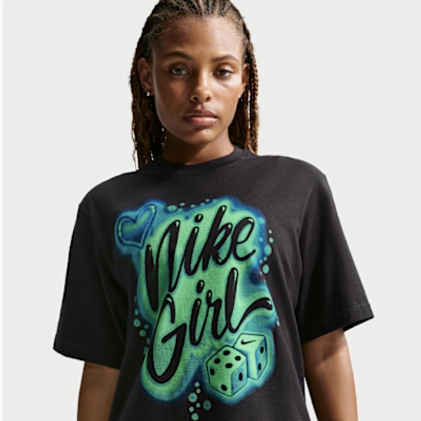 Nike Sportswear Essentials Women's Boxy T-Shirt - Black - Size XS