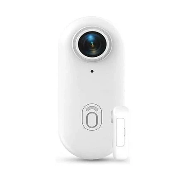 4k Mini Action Camera, Included 128gb Card, Wearable Camera with 360Rotatable Clip & Magnetic Clip, for Lecture, Traveling, Pet Walking and Outdoors
