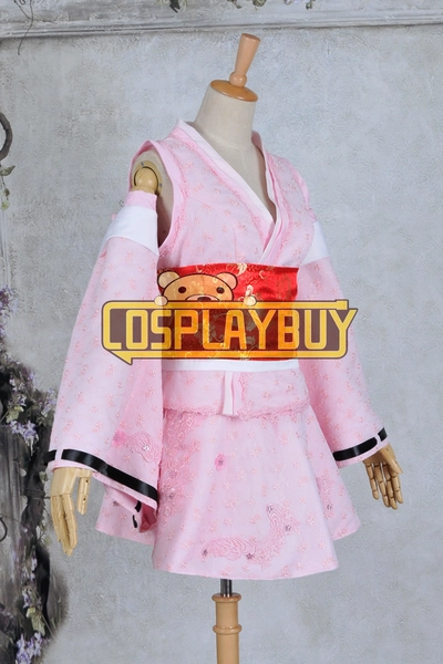 Vocaloid 2 Cosplay Hatsune Miku Cherry Kimono Dress - Cosplay Buy