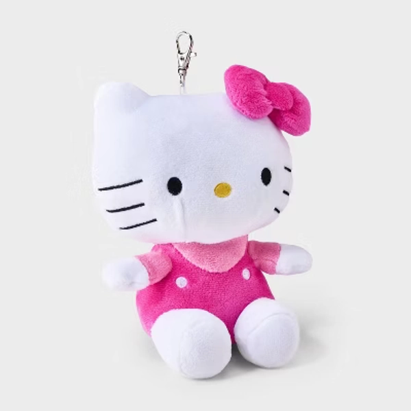 Girls' Hello Kitty Bag Charm - White/Pink