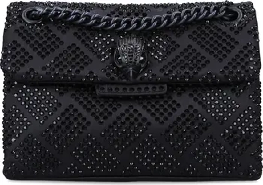 Mini Kensington Embellished Fabric Convertible Crossbody Bag