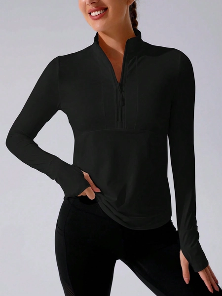 Running half zip