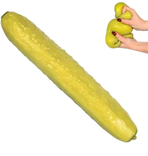 Squeezy Pickle Jumbo Squishy Toy