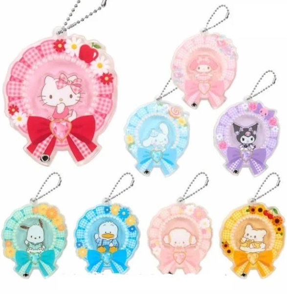 Sanrio Characters Secret Rosette Acrylic Keychain Blind Box