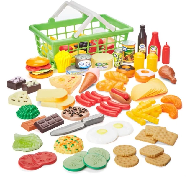 Kid Connection Play Food Set 100 Pieces