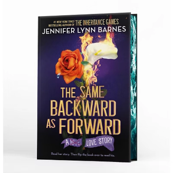 The Same Backward as Forward (Deluxe Limited Edition) - (The Inheritance Games) by Jennifer Lynn Barnes (Hardcover)