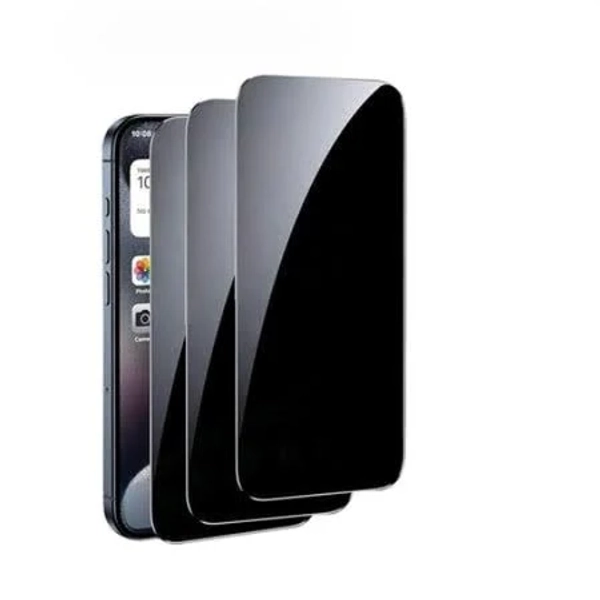 3-pack iPhone Privacy Tempered Glass Screen ProtectorAnti-Spy Tech