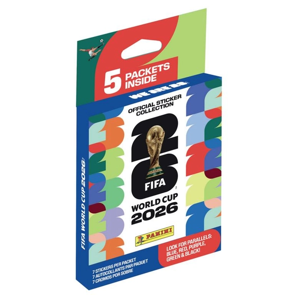 Panini 2026 World Cup EcoBlister Sticker Collection (5-Pack)