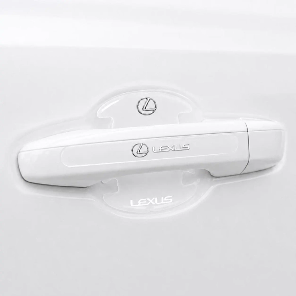 Lexus Door Handle Protector Cover, Clear Anti Scratch Car Door Cup Guard, Exterior Handle Protection Film, Car Accessories Gift（1 set）