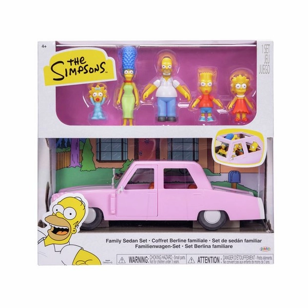 Buy The Simpsons Family Sedan Playset | Toy cars and trucks | Argos