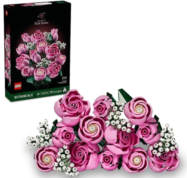 LEGO Botanicals Bouquet of Pink Roses
