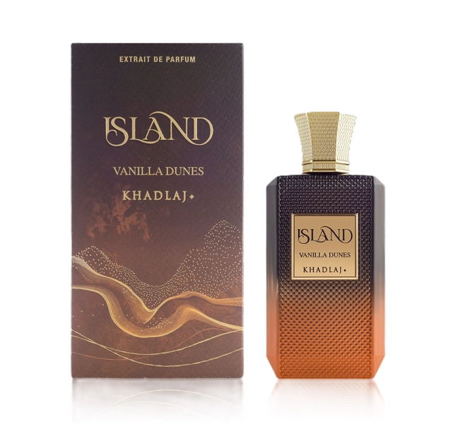 Khadlaj Unisex Island Vanilla Dunes Extrait de Parfum Spray 3.4 oz Fragrances 6291107979748