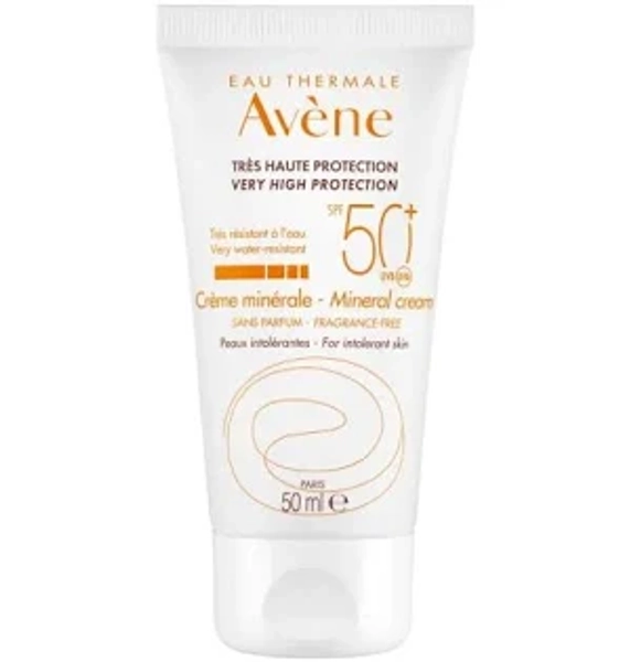 Avène Solar Mineral Cream SPF50+ 50ml