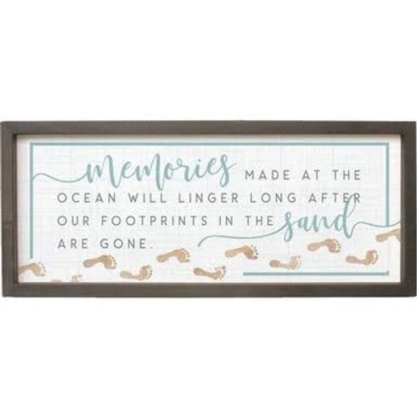 Bella Coastal Decor Ocean Memories Wall Art