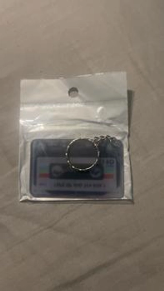 Creative Music Cassette Tape Design Keychain, Cute Keychain for - TikTok Shop