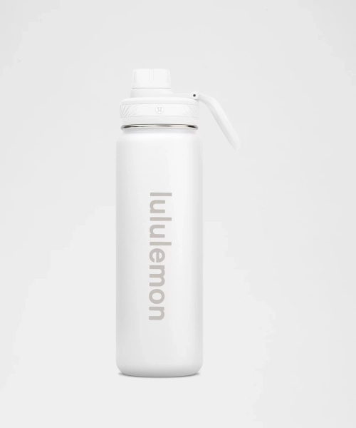 Back To Life Sport Bottle 24oz - White - ONE SIZE