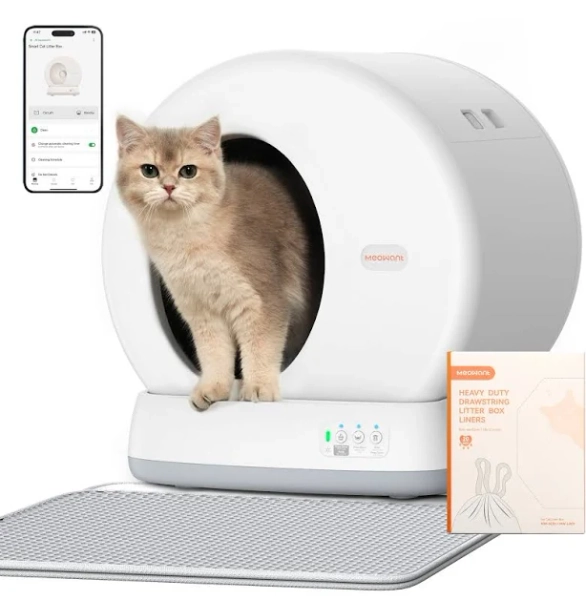 Smart Cat Litter Box with Odor Control MW‐SC01
