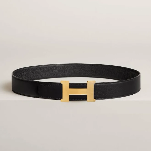 Hermès Men's Reversible Leather Belt Buckle