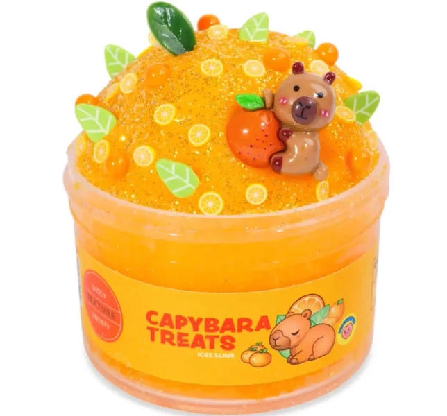 Capybara Treats Slime