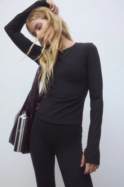 Top de sport SoftMove™ - Noir