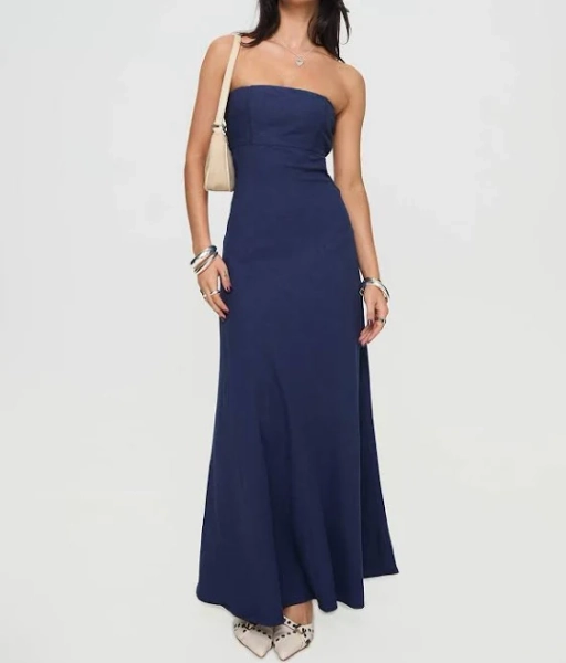 Yahir Strapless Maxi Dress