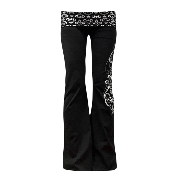 starkissed foldover leggings *silver*