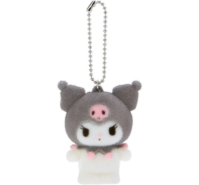 Sanrio Kuromi Flocky Keychain