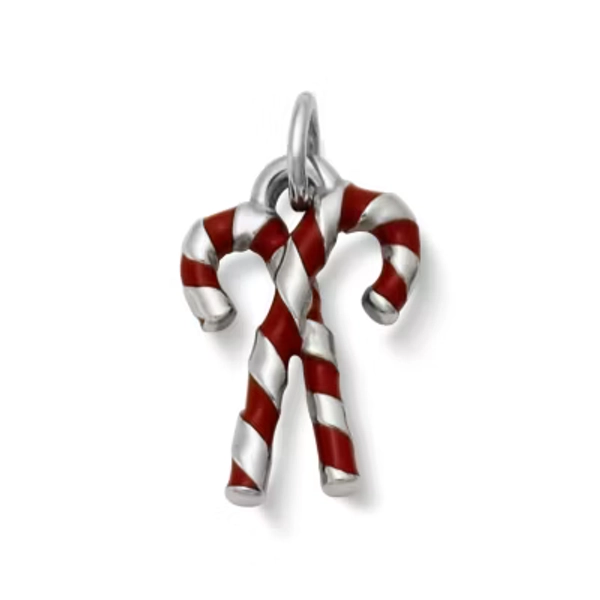 Enamel Candy Cane Charm