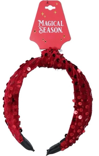 Magical Season Christmas Sequin Headband