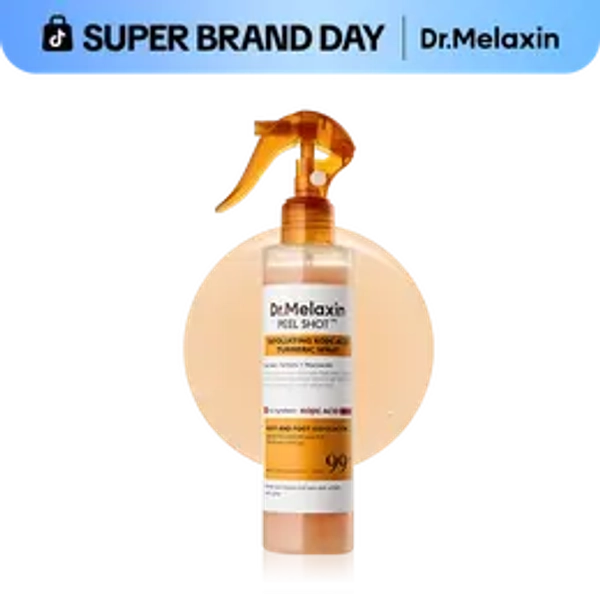 [Dr.Melaxin Official] Peel Shot Keratin Care Kojic Acid Turmeric Spray 200ml Pore Clearing Exfoliating Formula Skin Repair Scrub