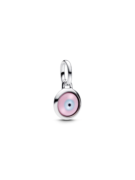 Engravable Evil Eye Murano Glass Mini Dangle Charm