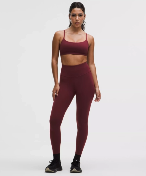 Wunder Train Contour Fit High-Rise Tight 28" - Burgundy Bay - 4
